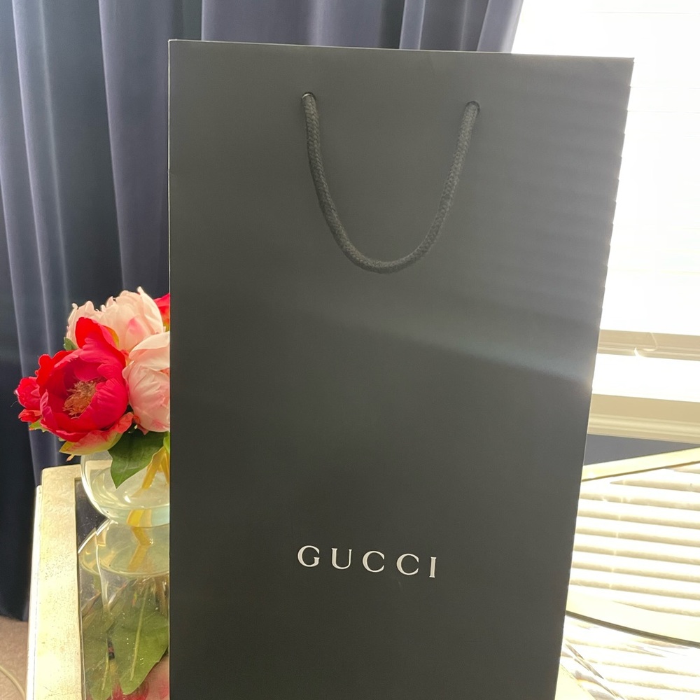 Gucci Black Gift Bag